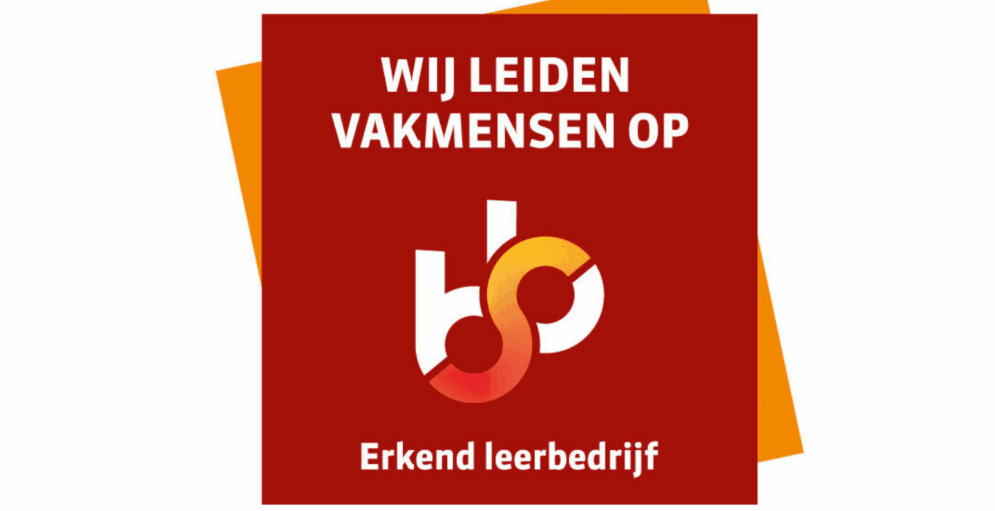 Keurmerk: wij leiden vakmensen op, erkend leerbedrijf